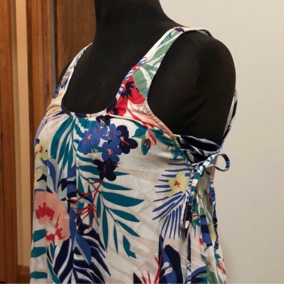 90s/Y2K Roxy Floral Dress/Cover Up, Size XS - Picture 3 of 8